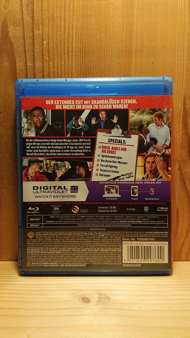 Tutti i DVDs: DER KNASTCOACH Blu-Ray mit Will Farrell – Usato da Wilderswil venduto da Exebub 1