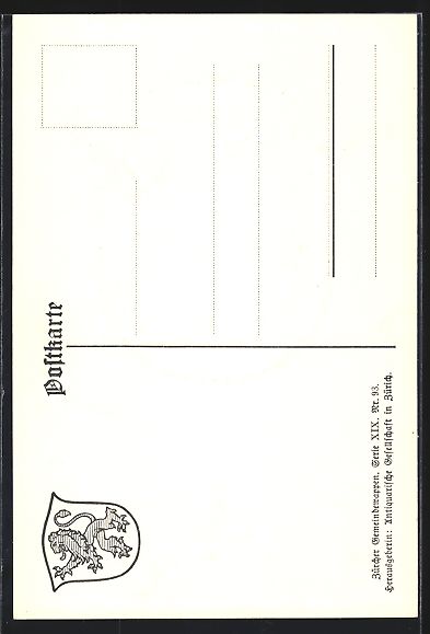 Cartes postales: Freienstein, Wappen mit blauem Löwen – D'occasion à Berlin par bartko-reher 1