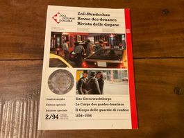 Zoll-Rundschau 2/94 Rare Grenzschutz Sonderausgabe 1894-94
