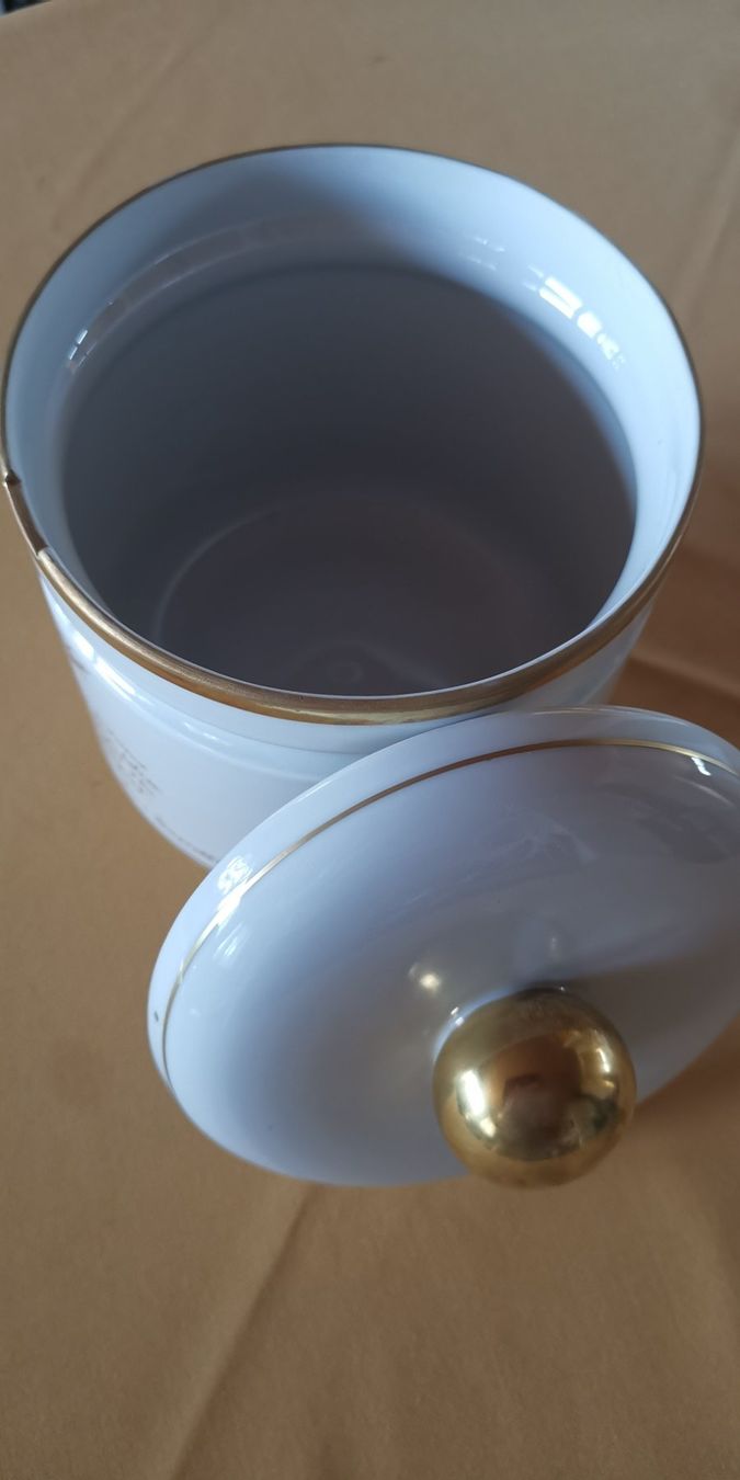 Davidoff Humidore: Tabakdose Davidoff, Porzellan Langenthal – Gebraucht aus Hausen AG von inf_c5y7 1
