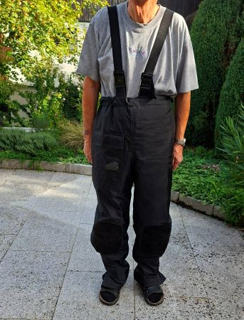 Regenhose gefüttert für Motorradfahrer.  Marke HEIN GERICKE