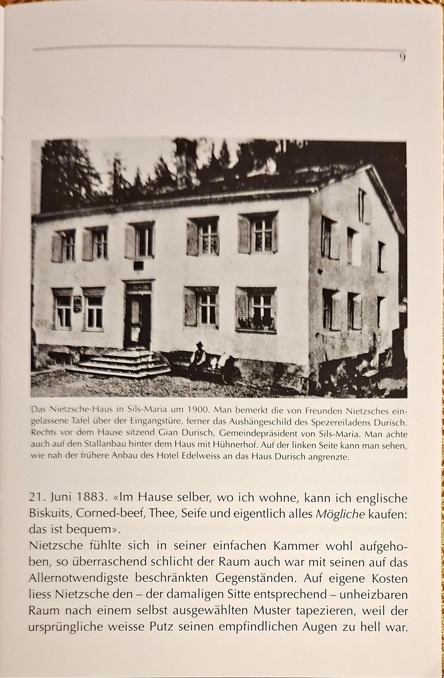 Libri: Nietzsche- Haus in Sils - Maria – Usato da Niederglatt ZH venduto da Siegfried67 3