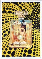 Death NYC Pop Art Druck " Kusama Pumpkin Hepburn Chanel No.5