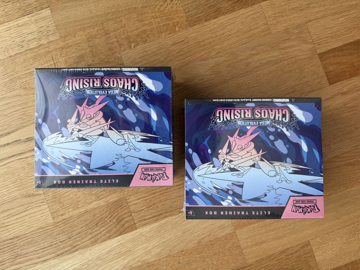 Pokémon Carte collezionabili: Pokémon Mega Evolution Chaos Rising ETB Bundle 🔥 EN sealed – Nuovo e nell'imballaggio originale da Thun venduto da Puliziker 5
