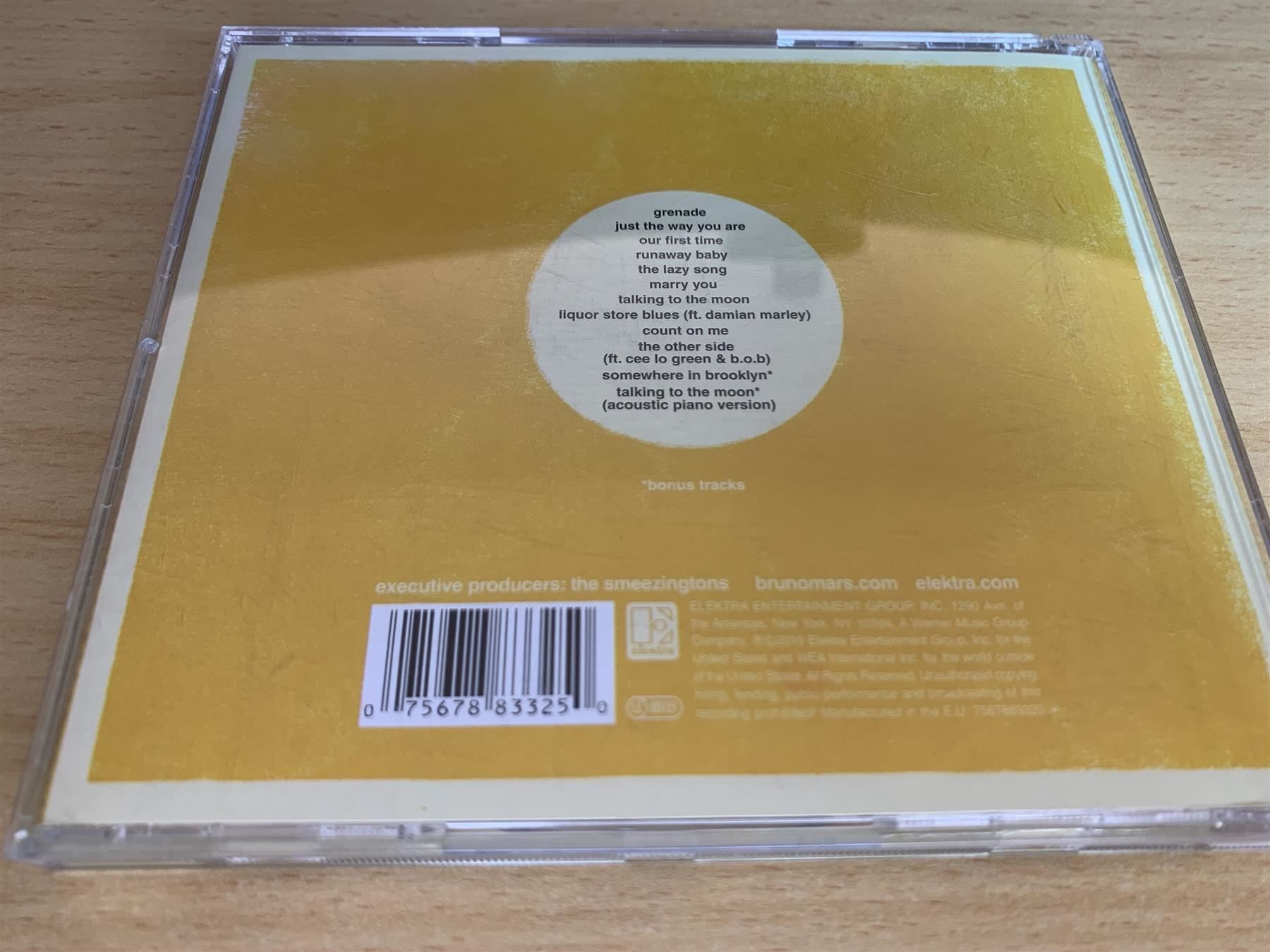 CD: Bruno Mars – Doo-Wops & Hooligans – Usato da Rikon im Tösstal venduto da Alpenmutz 1
