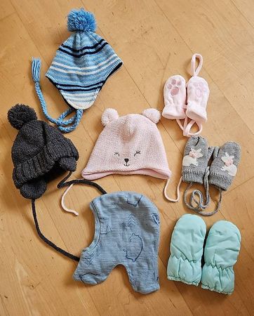 Mütze, Handschuhe
