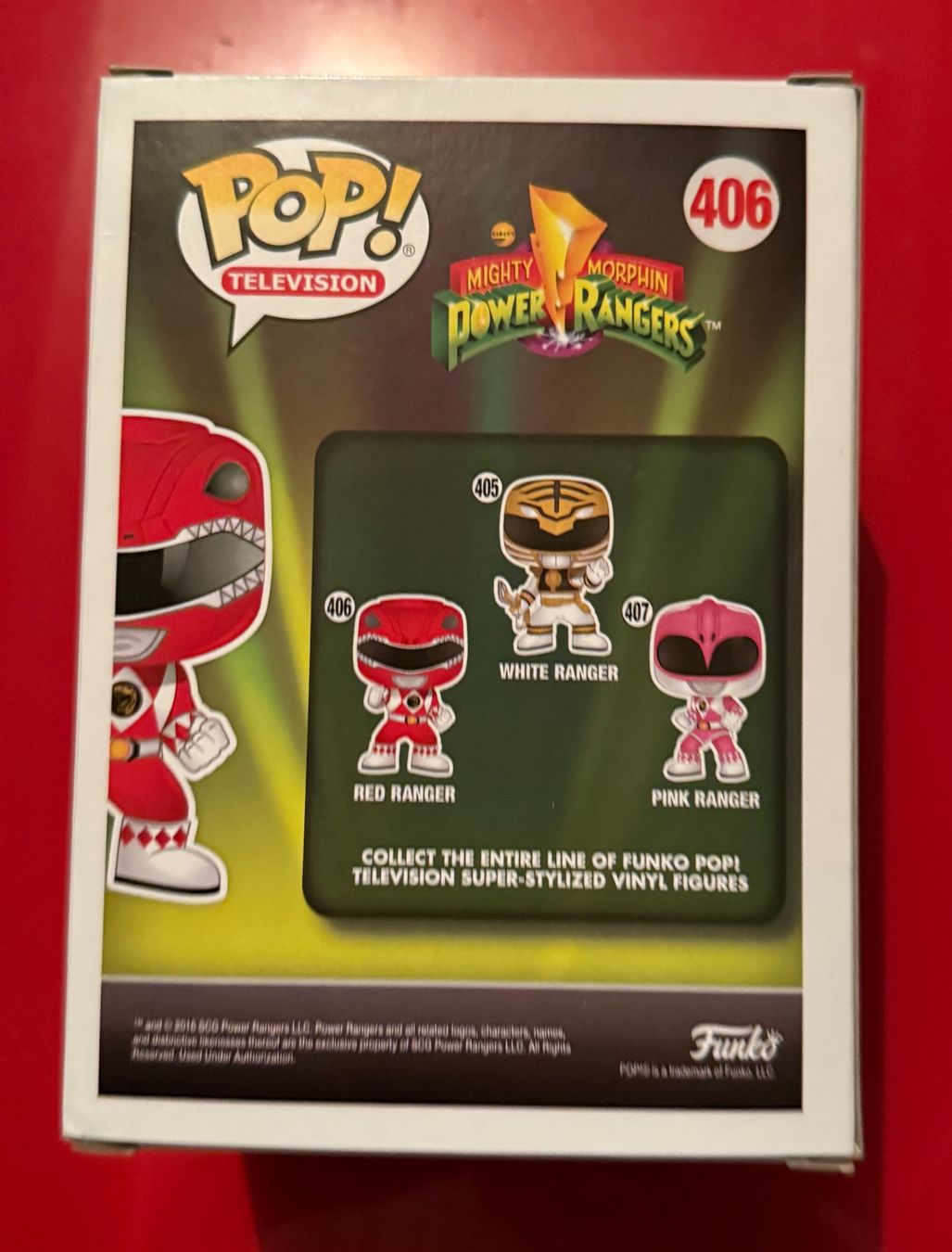 Funko Figuren: Funko Pop! Power Rangers - Red Ranger – Neu und originalverpackt aus Moudon von CollectorGeek 2