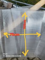 Polycarbonat Platten 8 Stück