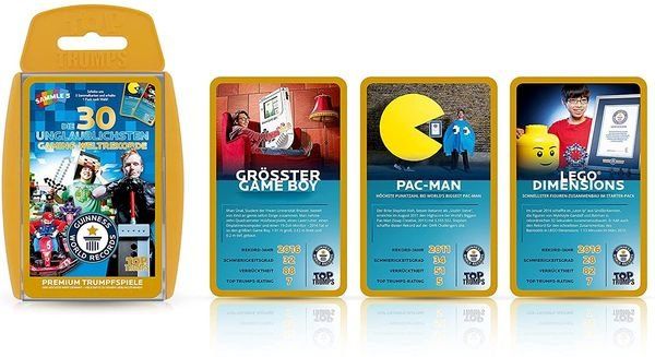 Giochi: Top Trumps Quartett / Gaming-Weltrekorde – Nuovo e nell'imballaggio originale da Oensingen venduto da Liquidations-Shop