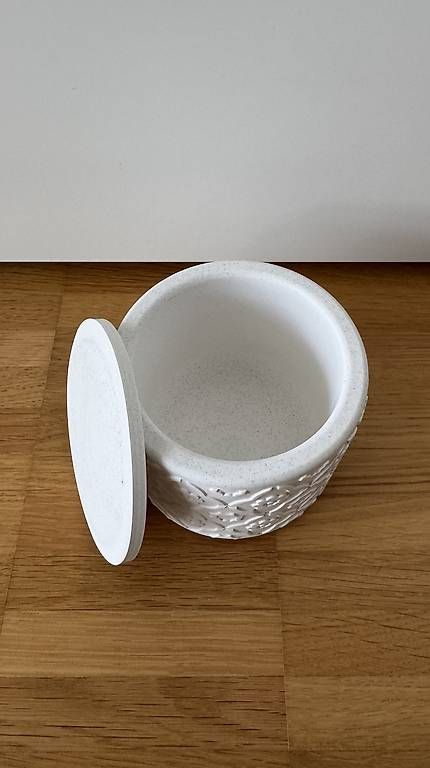 Autres décorations & accessoires: Dose aus Ton weiss – D'occasion à Basel par R__Mueller 1