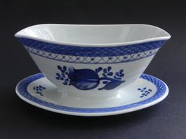 Sauciere * TRANQUEBAR BLUE FAJANCE * Royal Copenhagen