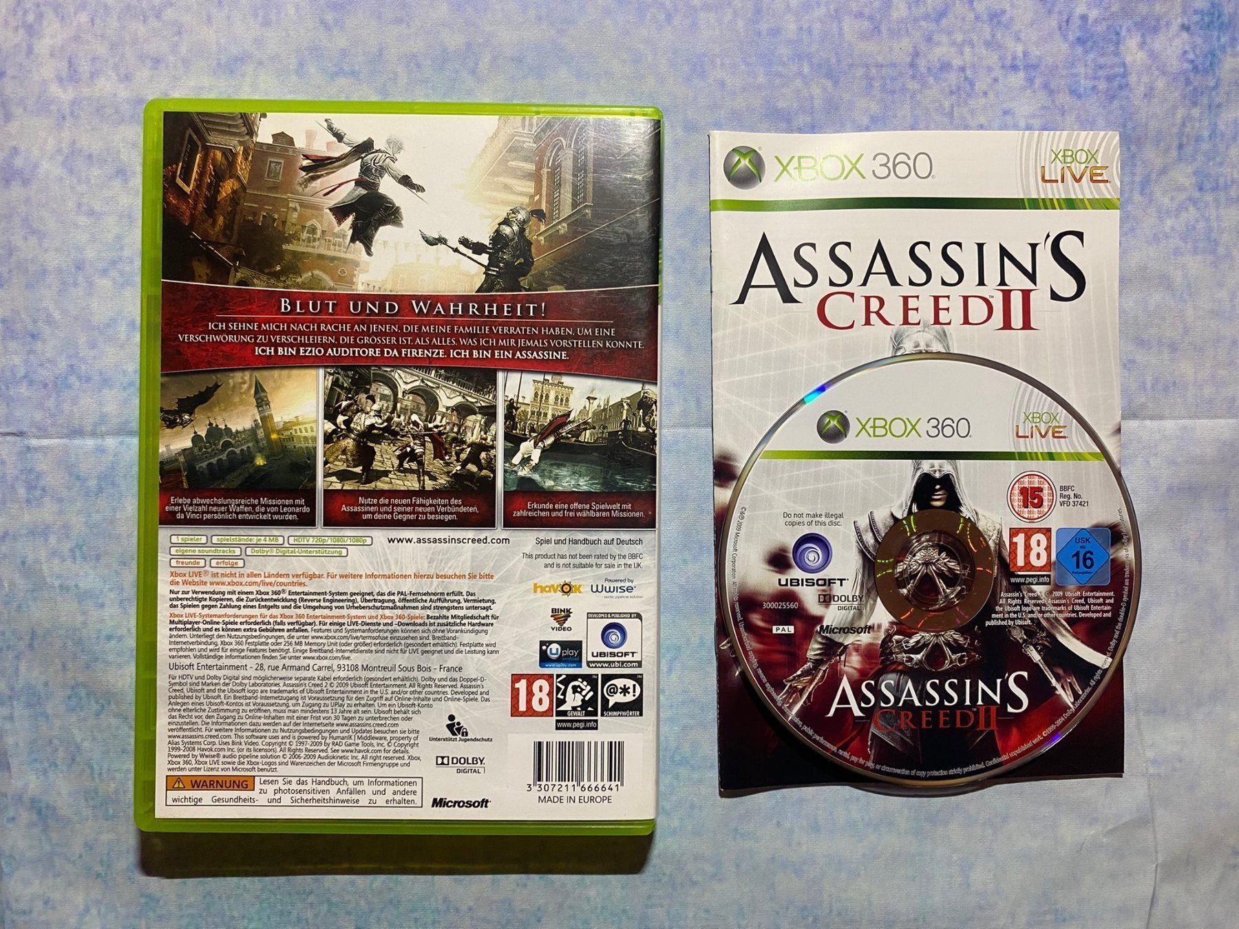 Spiele: Xbox360: Assassins Creed II – Gebraucht aus Märstetten von AlienNova 1