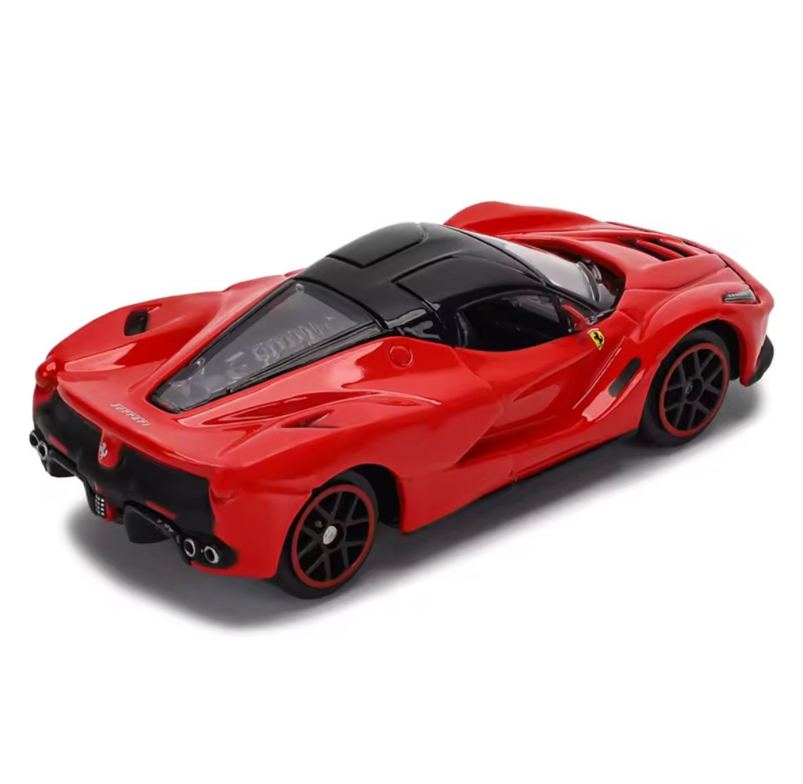 Ferrari Modellini d'auto: Bburago LaFerrari rosso nero in scatola – Nuovo e nell'imballaggio originale da Boswil venduto da UrbanWave-Original12 5