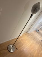 IKEA Stehleuchte Edelstahl mit grosser 7.5W LED Birne