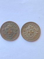 Münze 1 Rappen 1934 1937