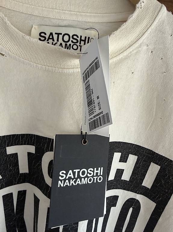 T-shirts: Satoshi Nakamoto Tshirt – D'occasion à Egnach par hrid 1