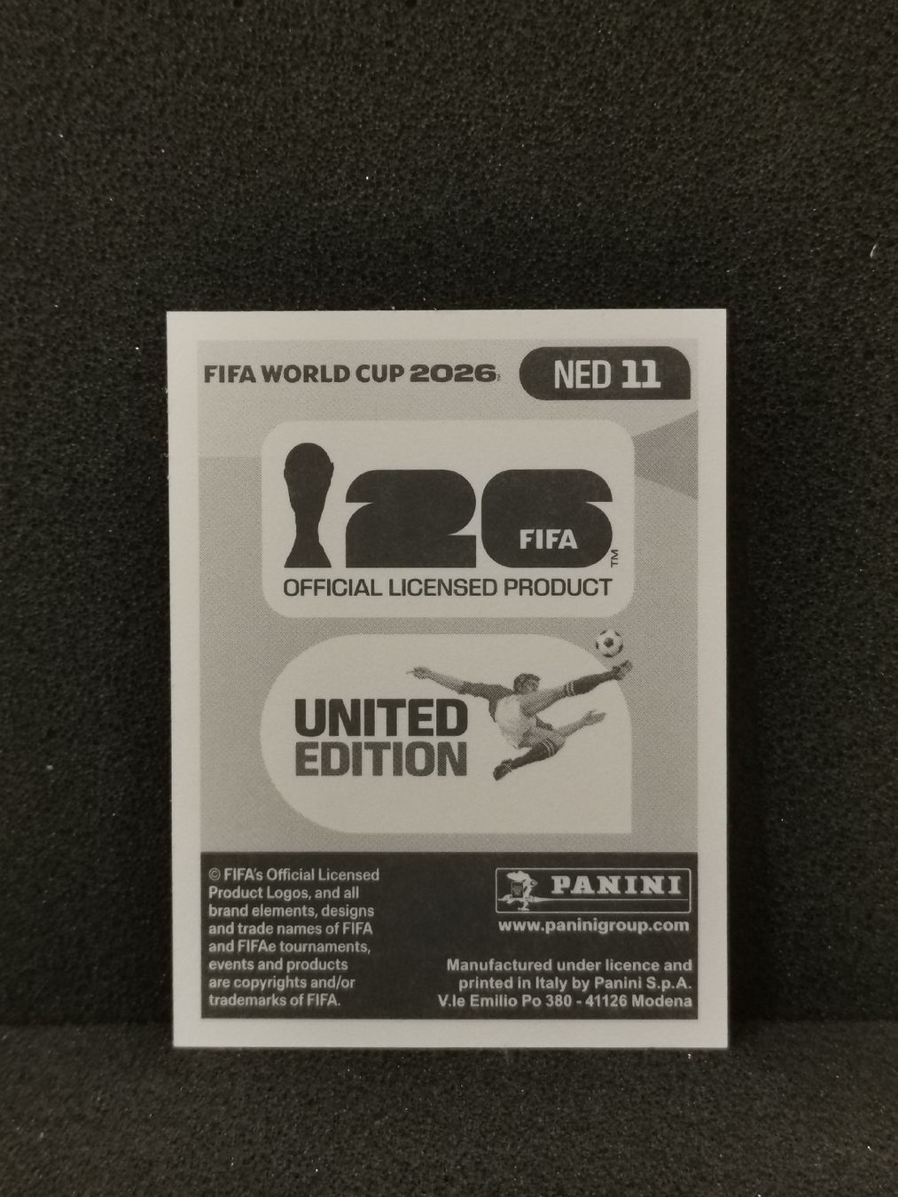 Panini Carte collezionabili: Panini Wm 2026 Sticker :Ryan Gravenberch Ned 11 – Usato da Einsiedeln venduto da sza_588x 1