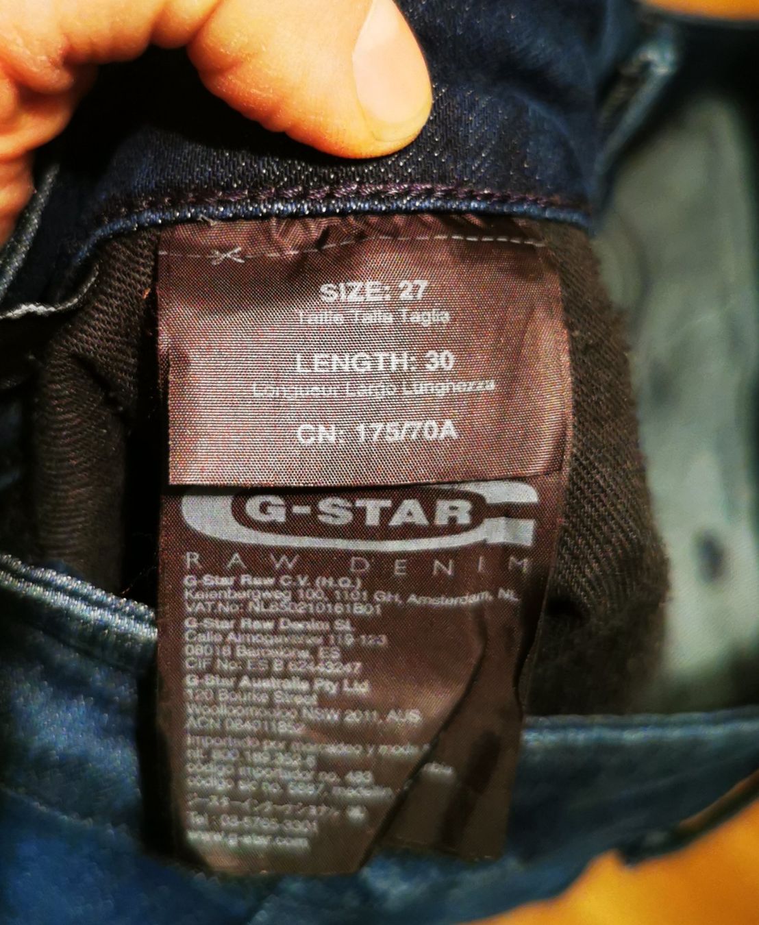 G-Star Jeans: Jeans GStar Boyfriend Type C – Usato da Steffisburg venduto da AroundTheWorld 2