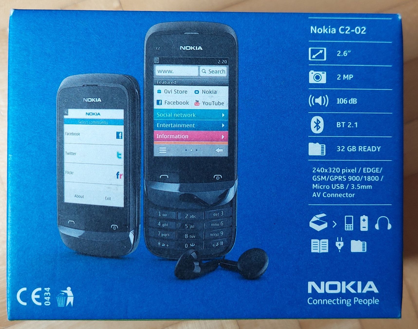 Nokia Telefoni cellulari / Smartphones: Nokia C2-02,  Originalverpackt zu verkaufen – Usato da Heimberg venduto da afanki1