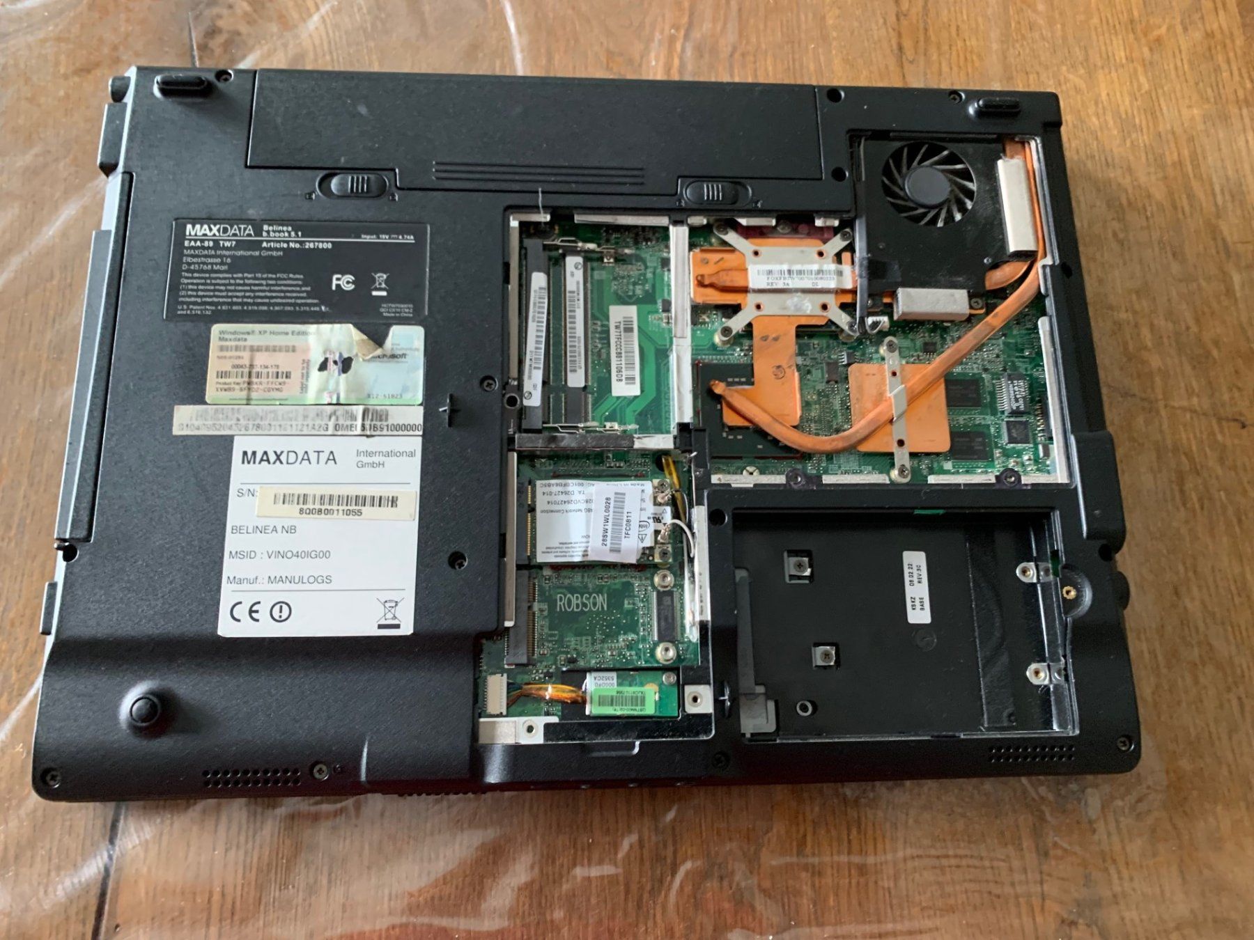 Notebook: MAXDATA Model: Belinea . Laptop startet nicht. Für Teile. – Difettoso da Emmen venduto da newdeal1970 3