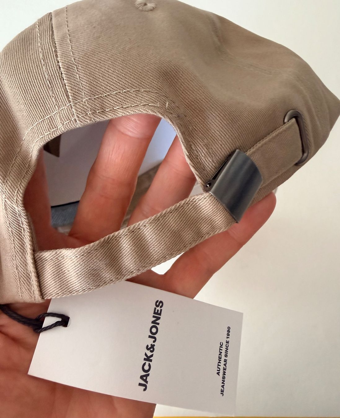 Jack & Jones Hüte, Mützen & Caps: JACK & JONES, Cap JACANDY BASEBALL, One Size, Farbe Beige – Neu und originalverpackt aus Rudolfstetten von gst_g7xl 4