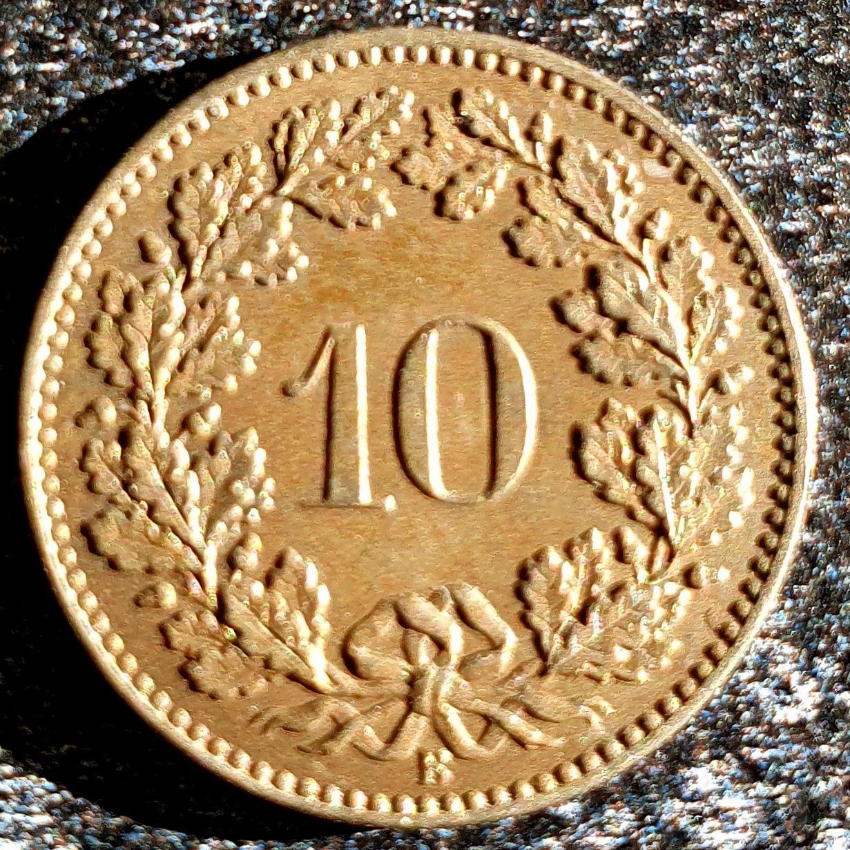 Toutes les monnaies: 10 Rappen 1894 – D'occasion à Egerkingen par Acc1 1