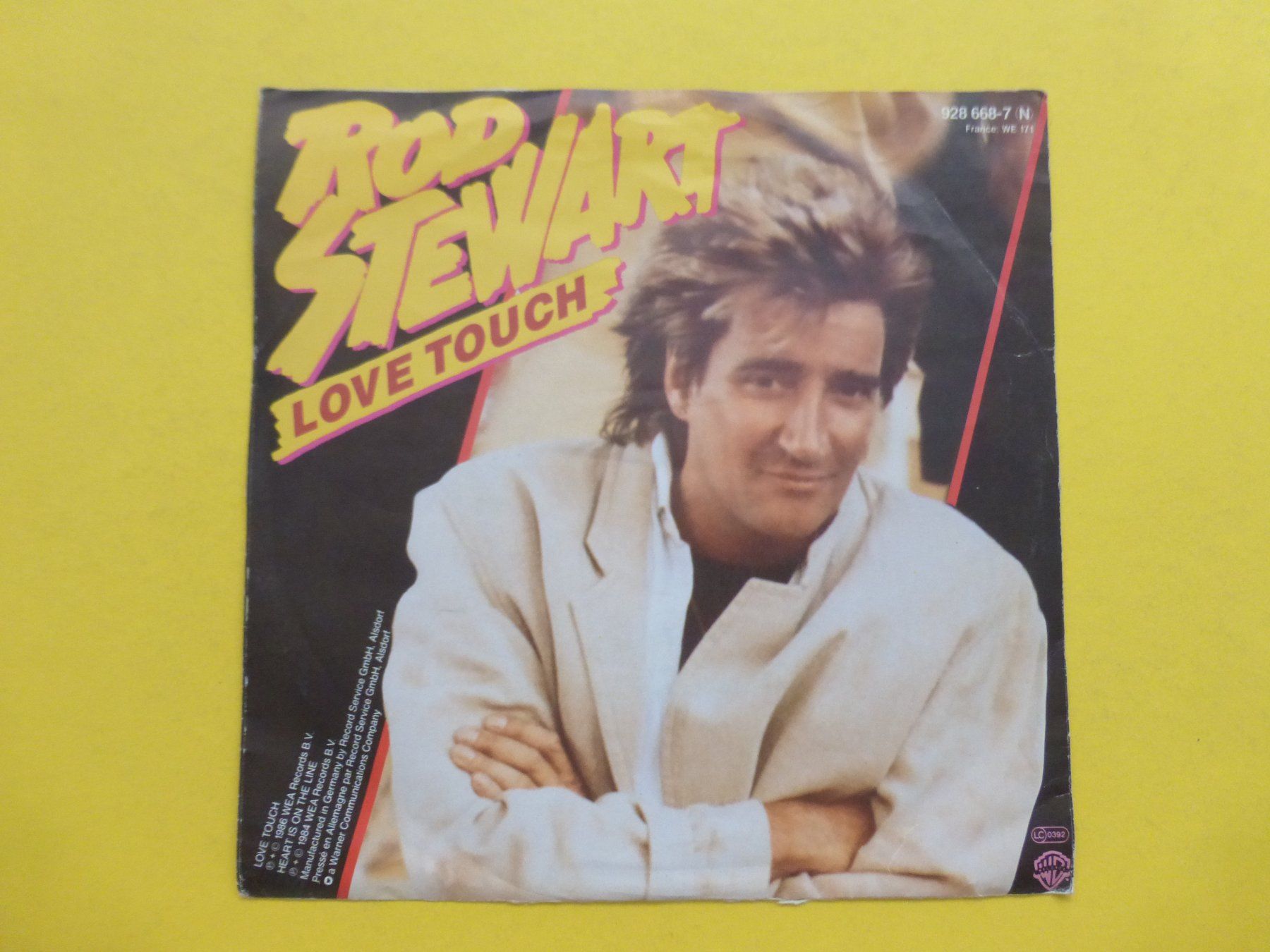 Schallplatten: Rod Stewart – Love Touch – Gebraucht aus Zürich von Swiss57 1