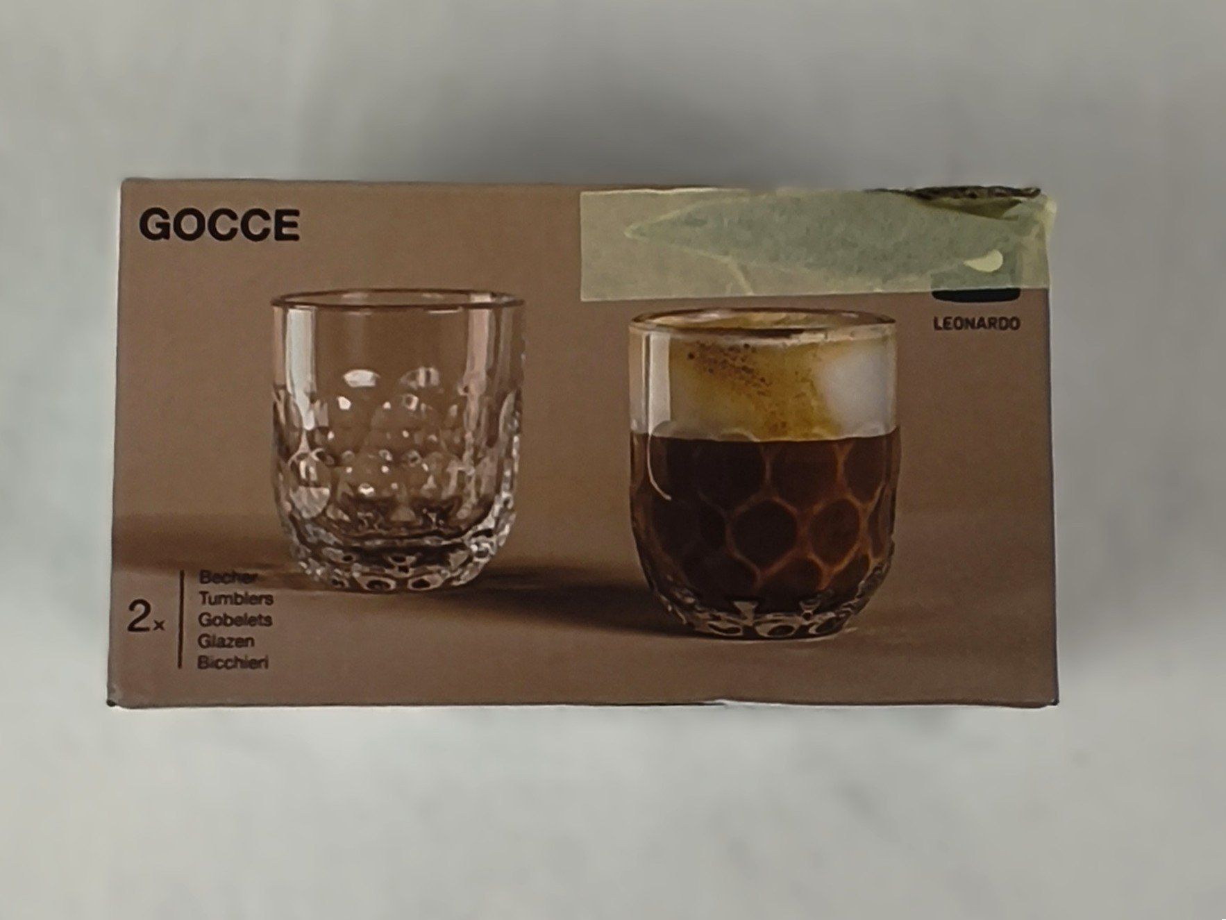 Bicchieri: GOCCE Kaffeegläser – Usato da Pratteln venduto da Restwert_Pratteln 3