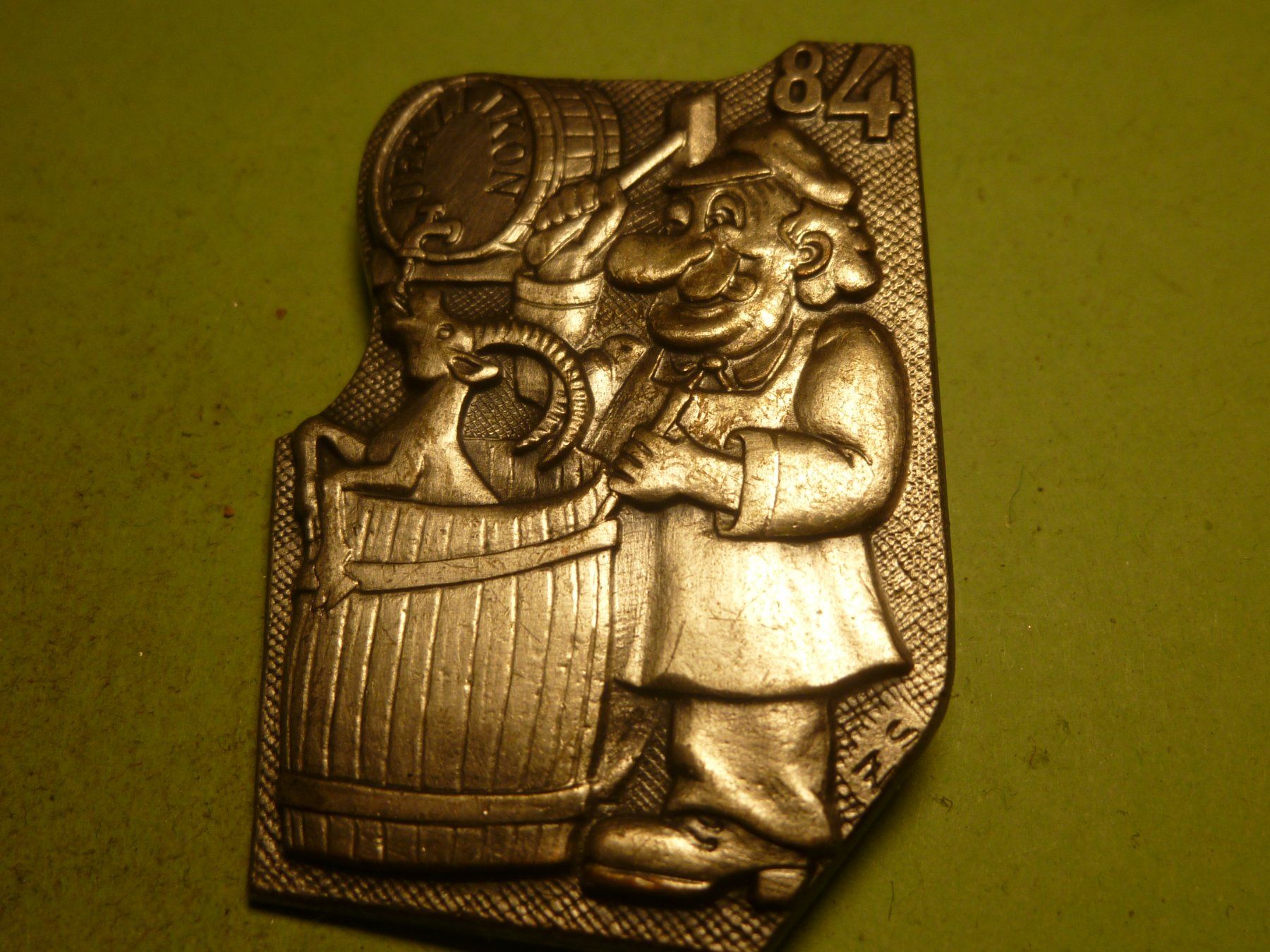Placchette & Badge: UERZLIKON 1984 SILBER – Usato da Ried (Muotathal) venduto da Mandarin02
