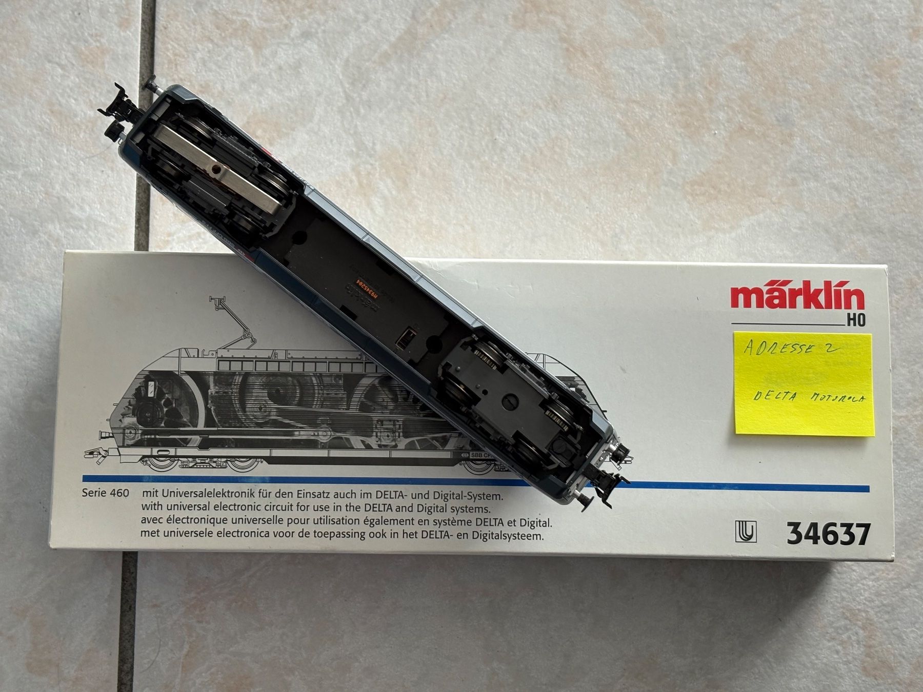 Märklin Modellini di ferrovie: Marklin 34637 Elok 460 SBB Delta – Nuovo (secondo la descrizione) da Hauterive NE venduto da eriamch 3