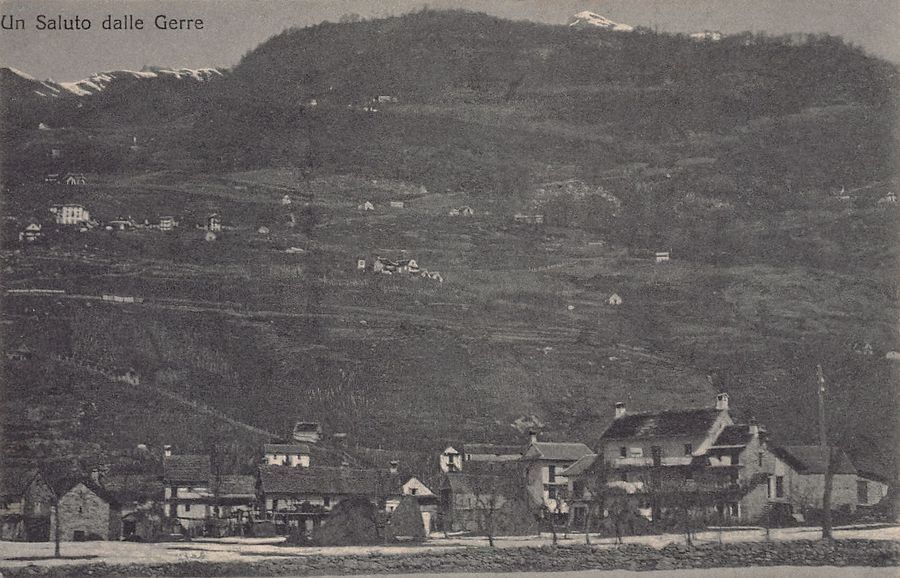 Cartoline postali: Un saluto dalle Gerre, datata 1915 – Usato da Frauenfeld venduto da POML