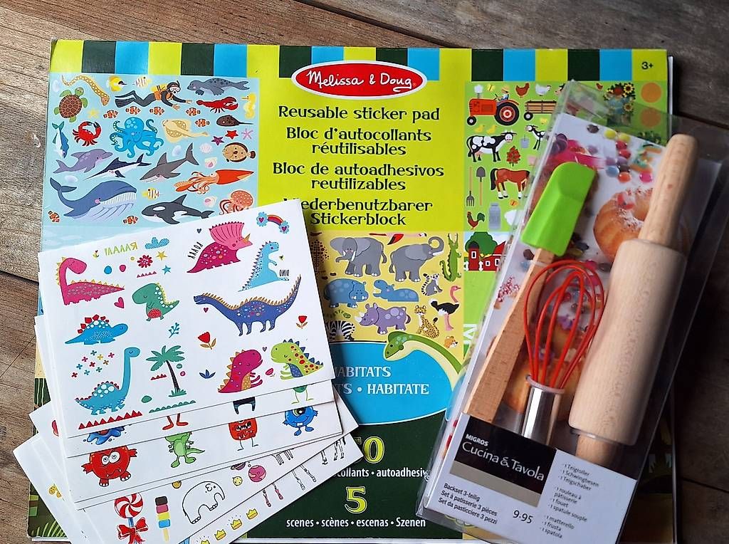 Sticker: Kinderset Backen, Kleberlen, Tattoo NEU – Usato da Rüti ZH venduto da la-93