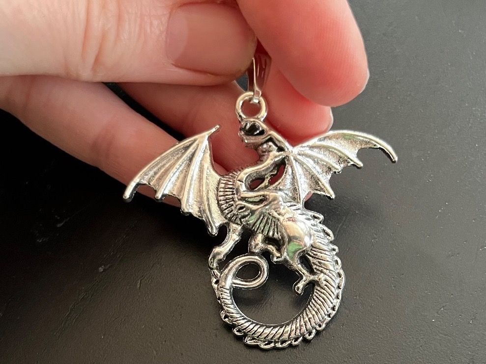 Ciondoli: Amulett/ Anhänger Drache – Nuovo (secondo la descrizione) da Gams venduto da Mariawicca 1