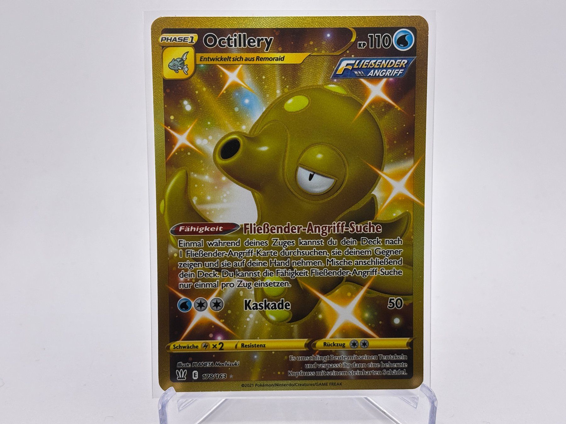 Pokémon Cartes à collectionner: Kampfstile - Octillery  (BST 178) - DE – Neuf (Voir description) à Allschwil par Bullach