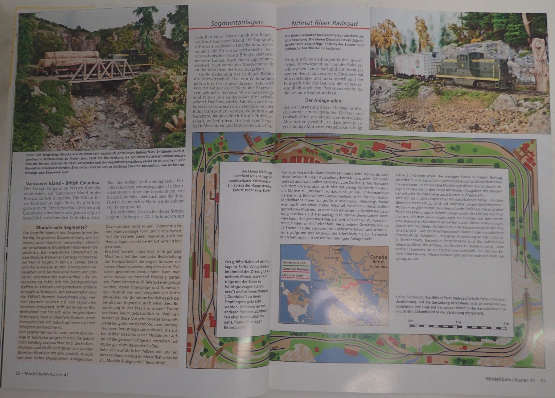 Riviste & Magazine: Modelbahn Kurier - Gleis und Modellbahn Pläne – Usato da Lausanne venduto da Biquette6 3