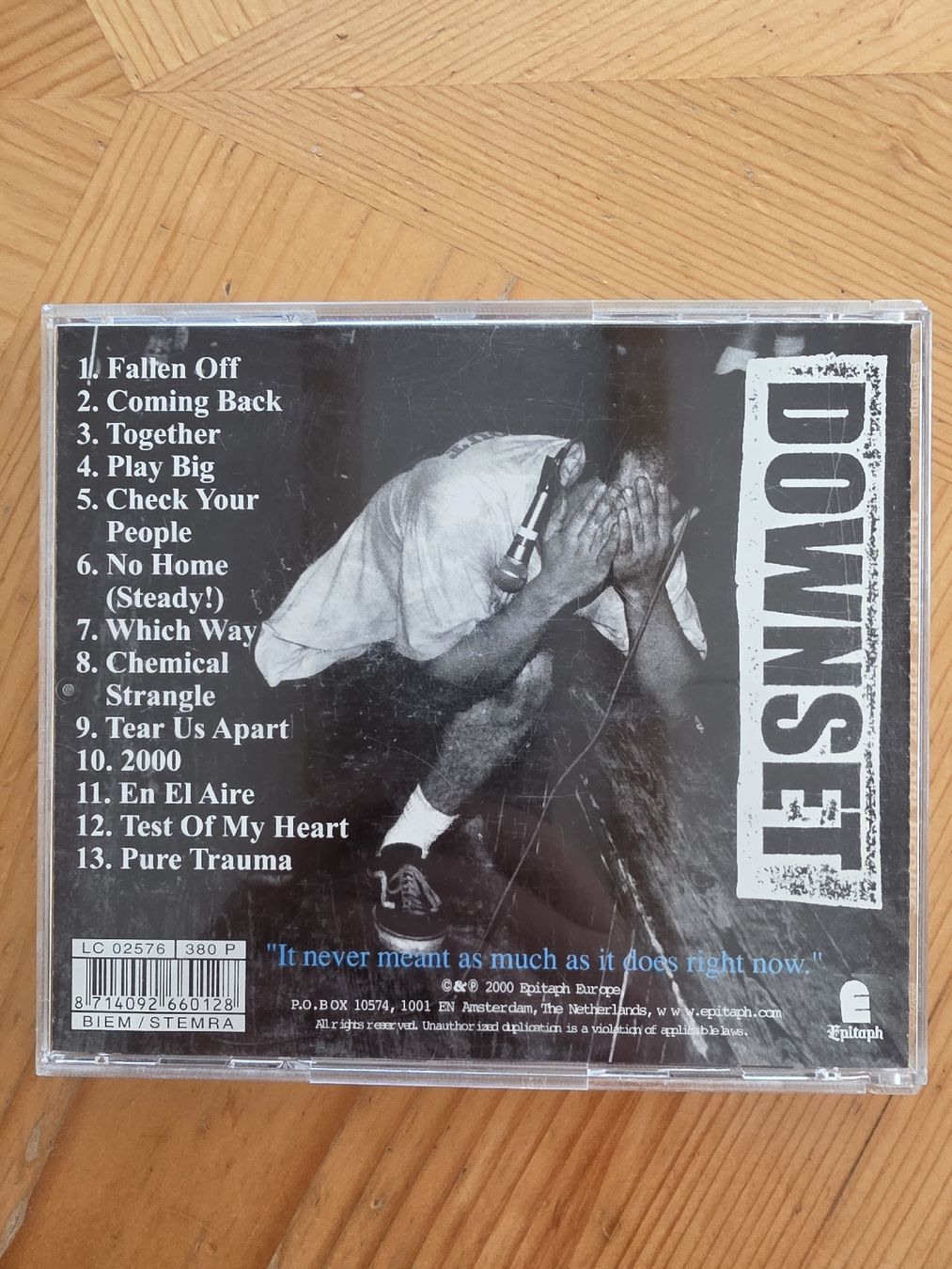 CDs: Downset Check Your People CD 2000 Album – Gebraucht aus Zuoz von engadinerbuab 1
