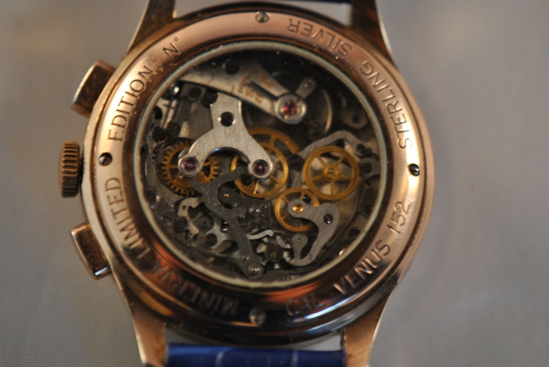 Minerva Montres: Minerva AVUS Prototyp Chronograph – D'occasion à Oberrohrdorf par Sammler500 1