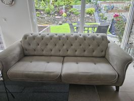 Beiges Sofa-Set