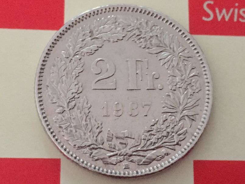 Tutti le monete: 2 Franken 1987 ss-vz – Usato da Elsau venduto da herbybay