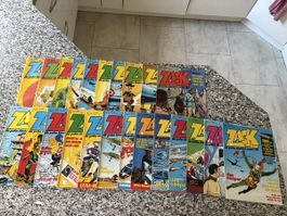 Zack Comics 1-14 Komplett 16-22 , 25,26