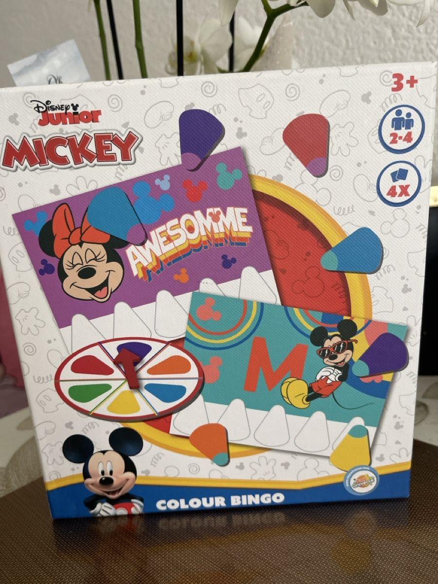 Disney Giochi: Disney Junior Mickey Mouse Colour Bingo Game, Ages 3+ – Nuovo e nell'imballaggio originale da Dübendorf venduto da kas_67jv