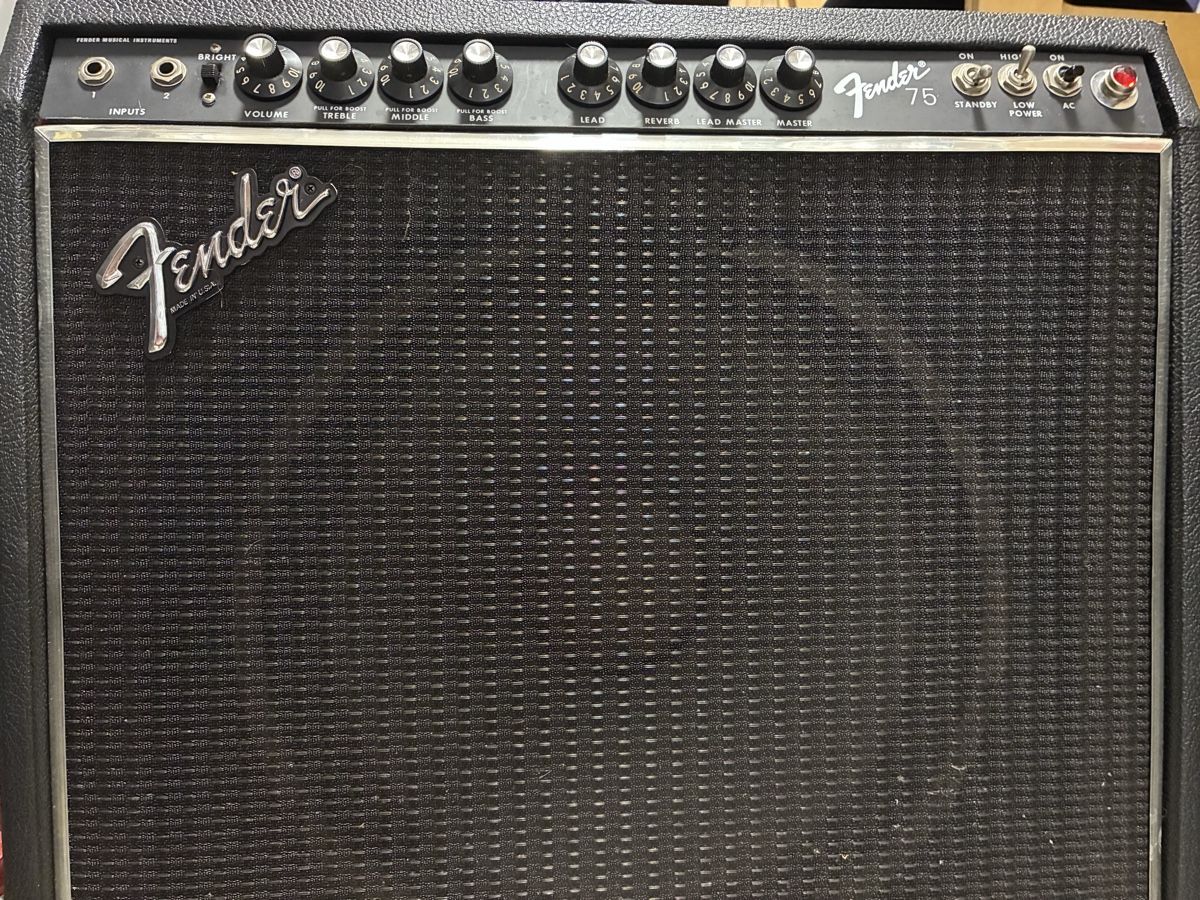 Fender Verstärker: Fender 75 Röhrenverstärker – Gebraucht aus Bichwil von loft204