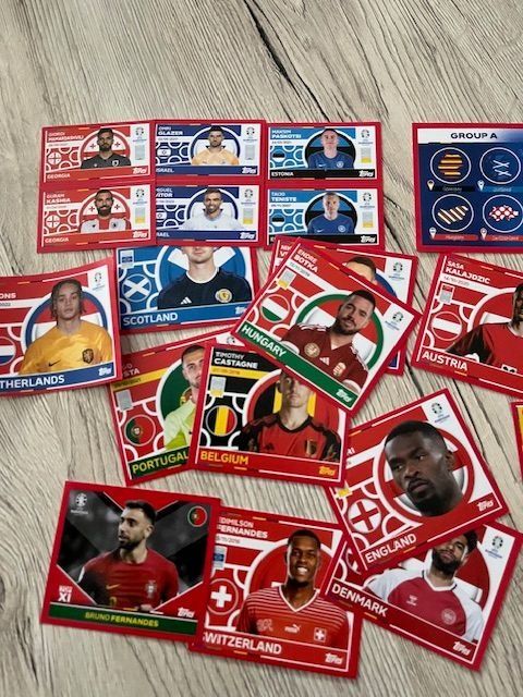 Topps Sammelbilder & Trading cards: Topps EM 2024 Sticker - Viele Verschiedene – Gebraucht aus Naters von sch_9fvg 1