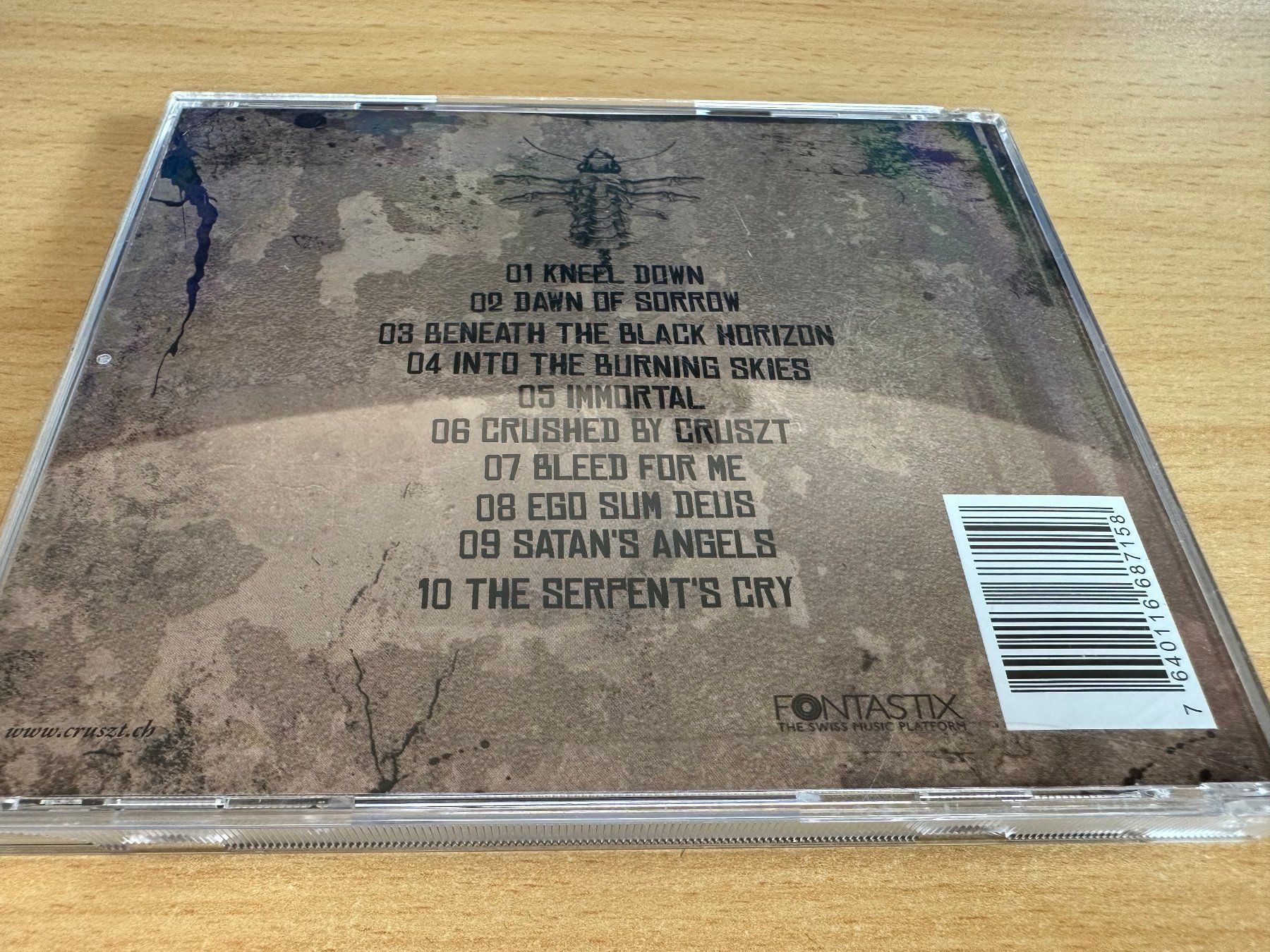 CD: Cruszt – Ego Sum Deus – Usato da Rikon im Tösstal venduto da Alpenmutz 1