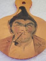 🇨🇭 1977 handsigniert Appenzeller Holzgemälde Emil Metzler