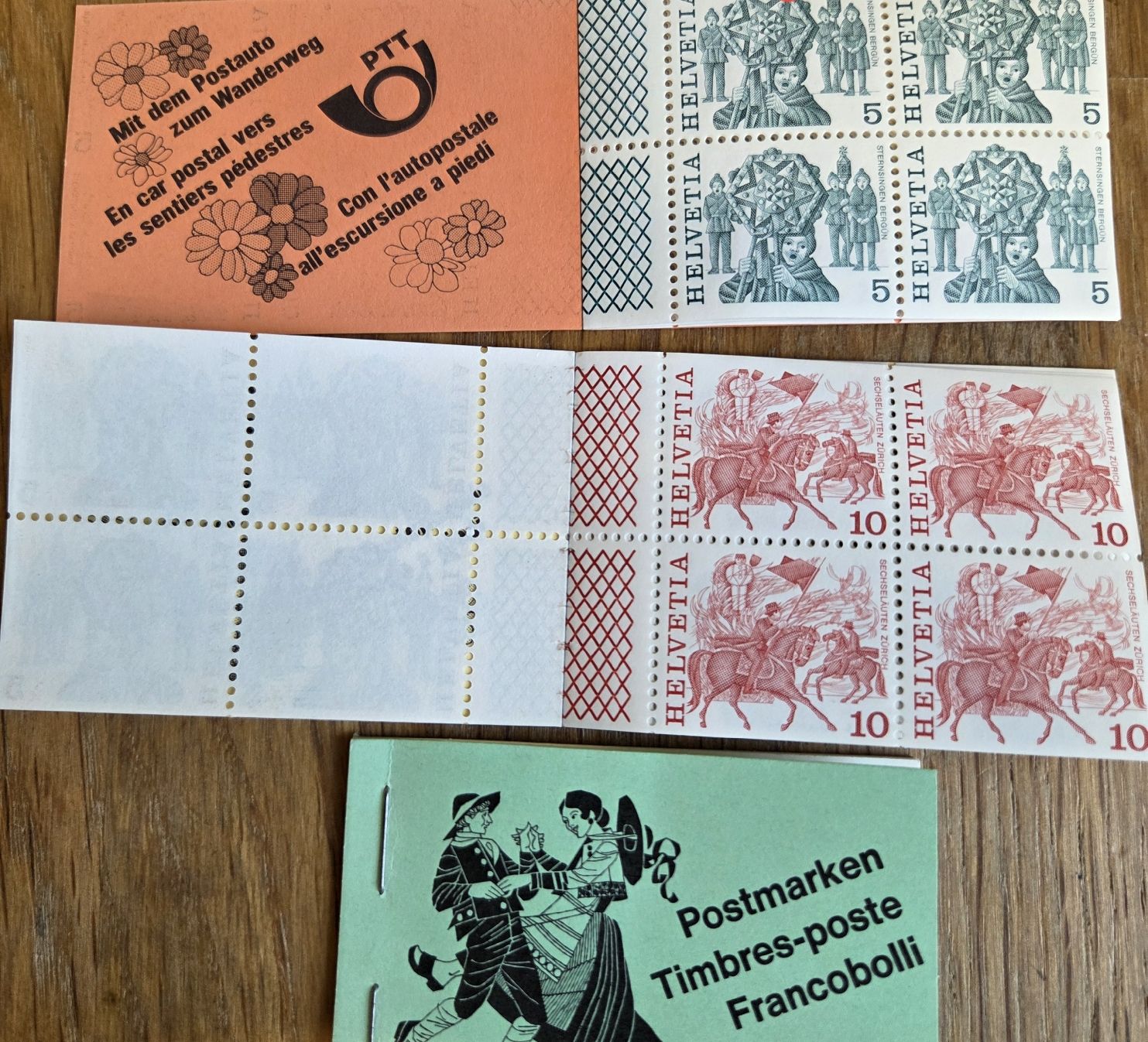 Alle Briefmarken: 3 Briefmarken-Heftchen Postfrisch – Gebraucht aus Stans von Ducati16 2