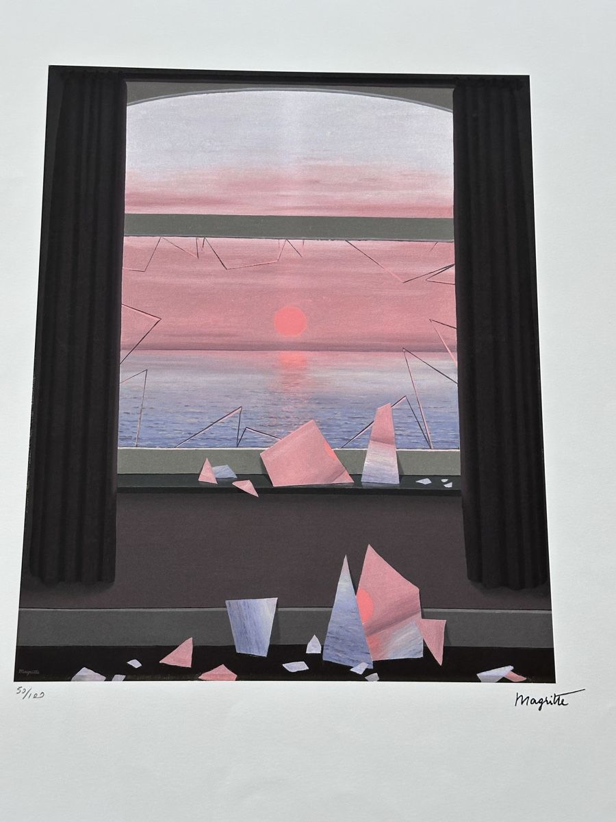 Grafica & Litografie: Magritte Print "The future Museum" – Usato da Zürich venduto da Ddechkovd