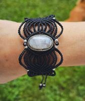 Armband Pietra di Luna Macrame
