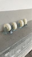 4 Rollen mit Bremsen gebraucht