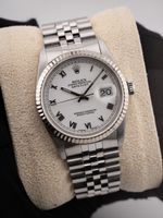 Rolex Datejust 36mm weiss 16234